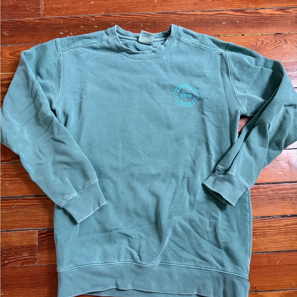 Women’s Green Crewneck Sweatshirt